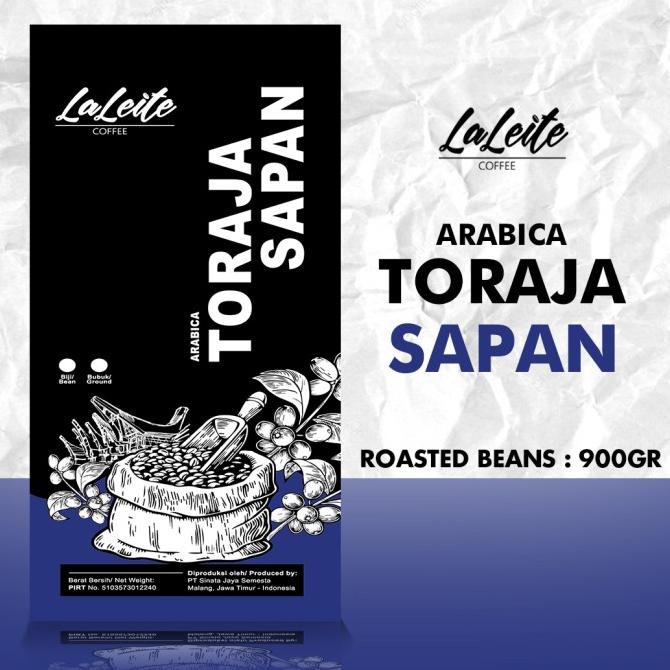 

Kopi Arabica Toraja Sapan 900g - Roastedbean (biji sangrai)