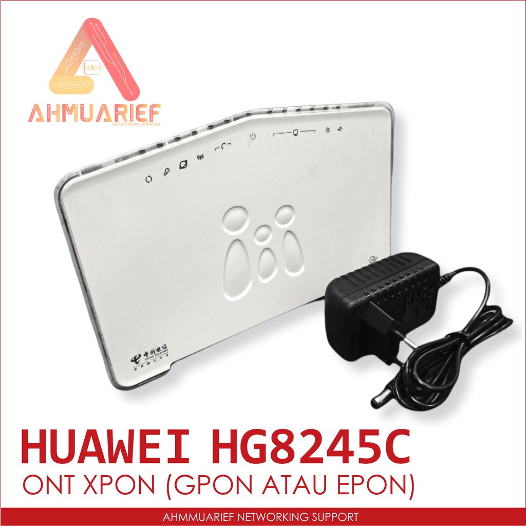 EchoLife HUAWEI HG8245C ONT XPON (GPON/EPON) WIRELESS BUKAN HG8245H HG8245H5 HG8245A