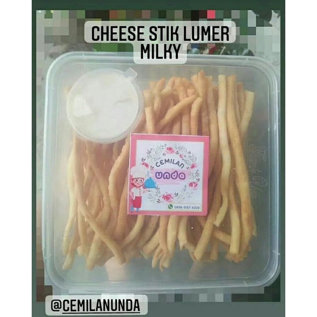 

stik keju lumer milky 230gr (box)