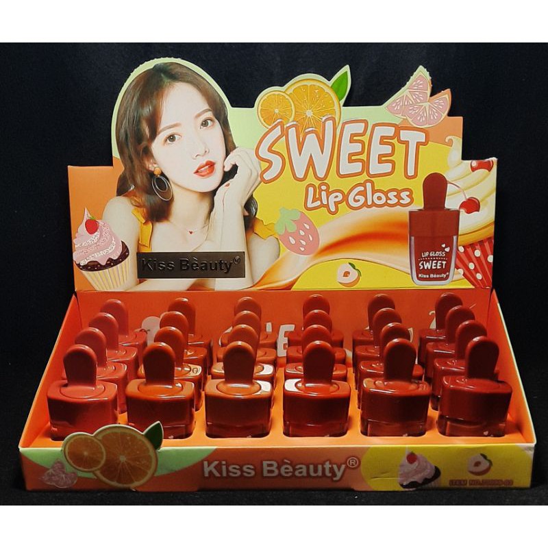 [PER 6 PCS] LIP GLOSS KISS BEAUTY SWEET NO.70095-03