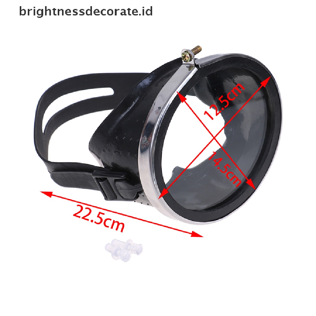 Kacamata Renang Tempered Glass Hd Anti Air Untuk Diving