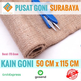 Kain Goni  50 cm x 115cm Karung  Goni  Baru Lembaran 