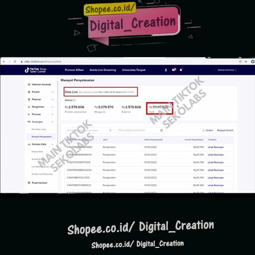 Tutorial Digital Marketing Ternak Main Tiktok Shop Affiliate Followers Konten Inspirasi FYP Menjadi Cuan Peluang Usaha