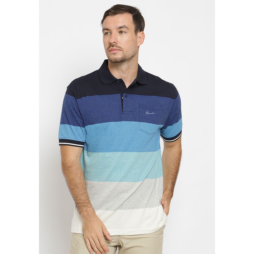 HASSENDA MAN KAOS POLO SALUR BIG SIZE MATTEUS