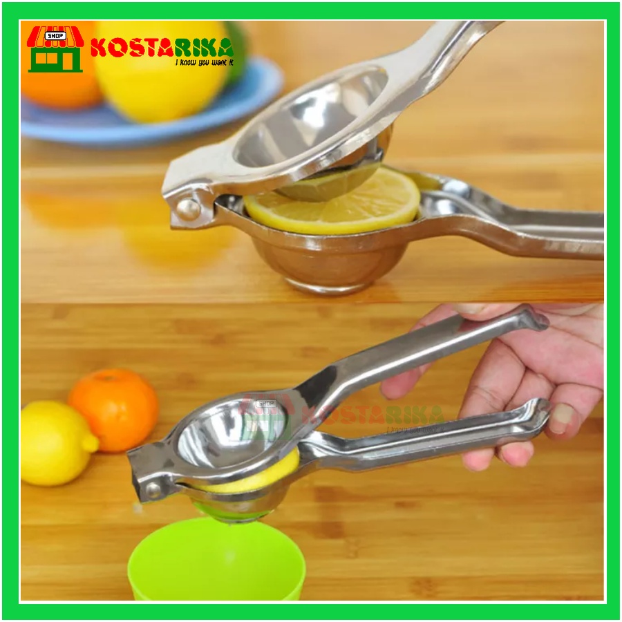 Alat Pemeras Jeruk Lemon Stainless Steel Atau Perasan Jeruk lemon Atau Pemeras Jeruk Nipis