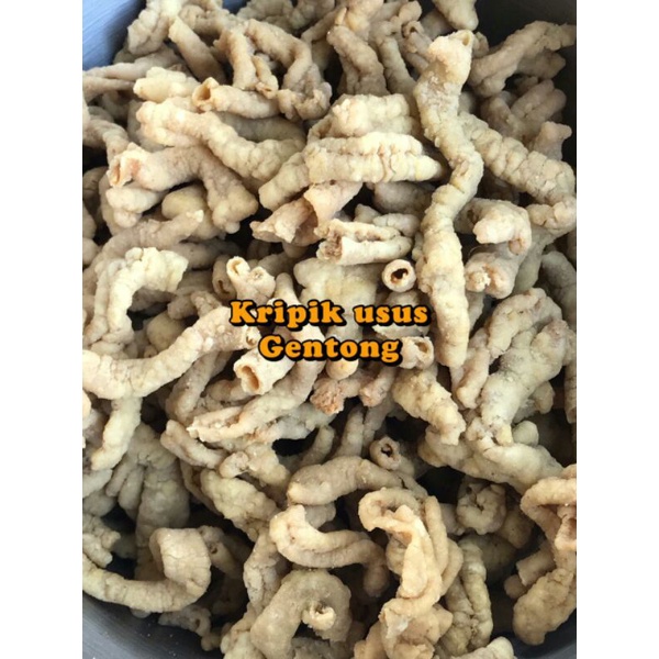 

KRIPIK USUS CAP GENTONG 500g