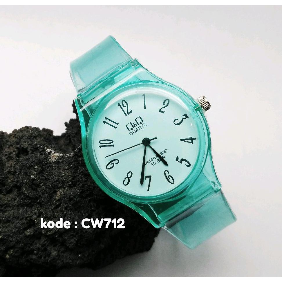 HOT jam tangan pria - wanita jam tangan Q&Q transparan