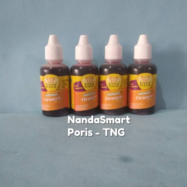 

Pewarna orange 30ml cap koepoe-koepoe