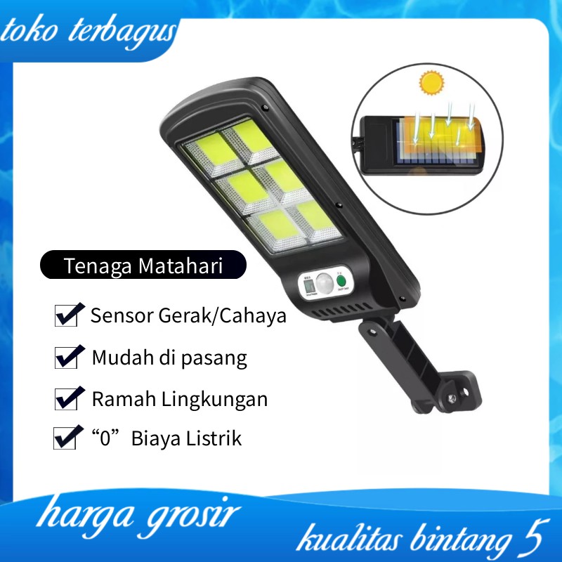 lampu jalan solar cell lampu dinding tenaga surya tenaga matahari 30w