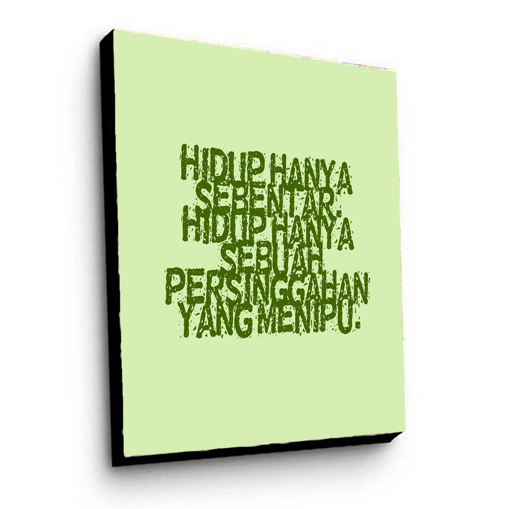 Hiasan Dinding Wall Decor Dekorasi Rumah Quotes Islami