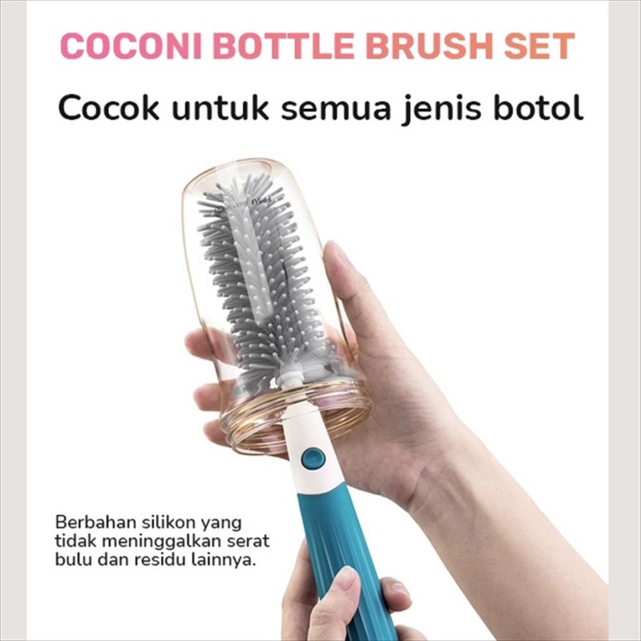 Coconi Baby Bottle Brush Complete Set
