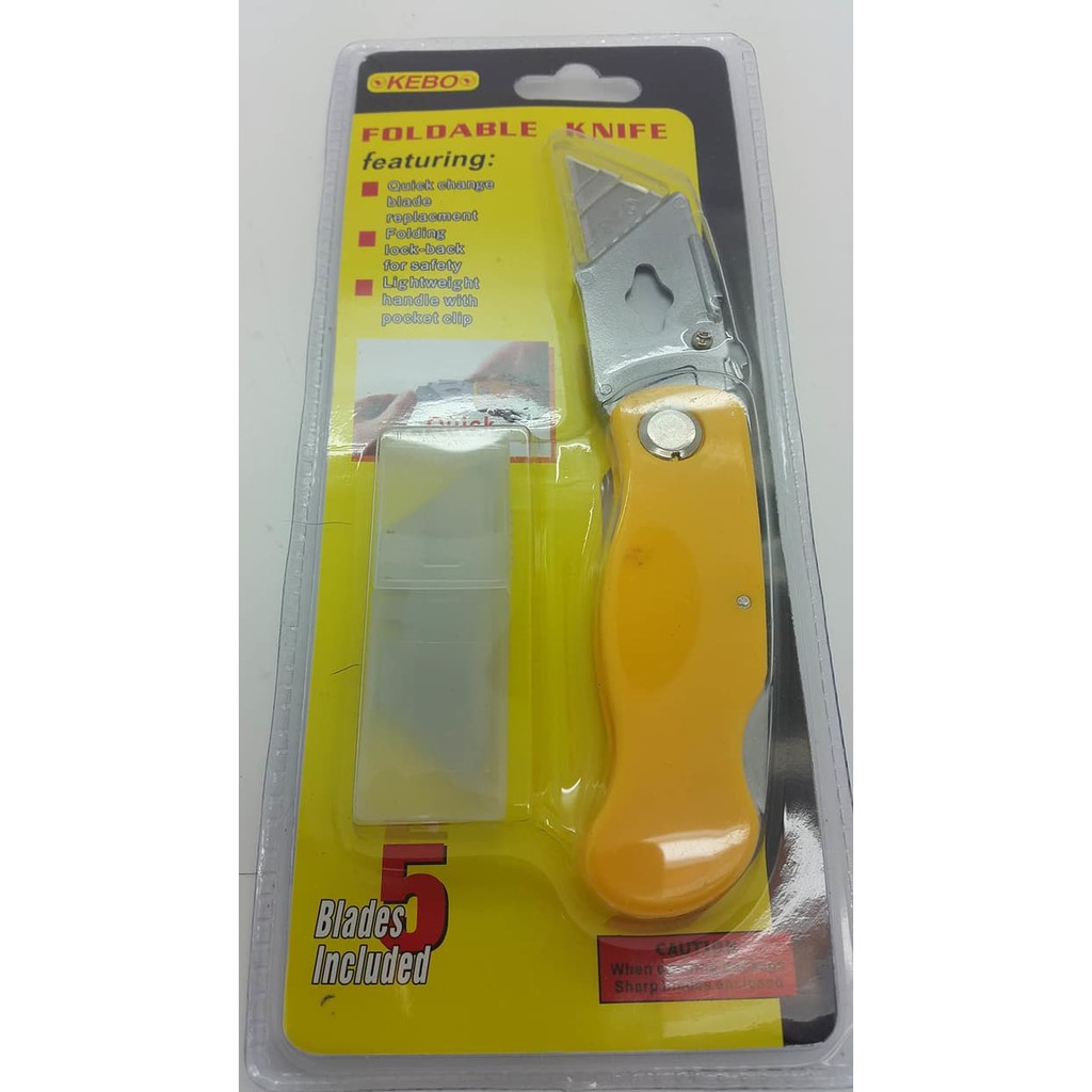 Folding Cutter Knife / Foldable Knife ( Pisau Lipat / Cutter Lipat)