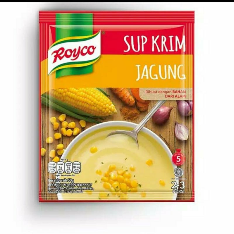 Royco Sup Krim Ayam,Royco Sup Krim Jagung