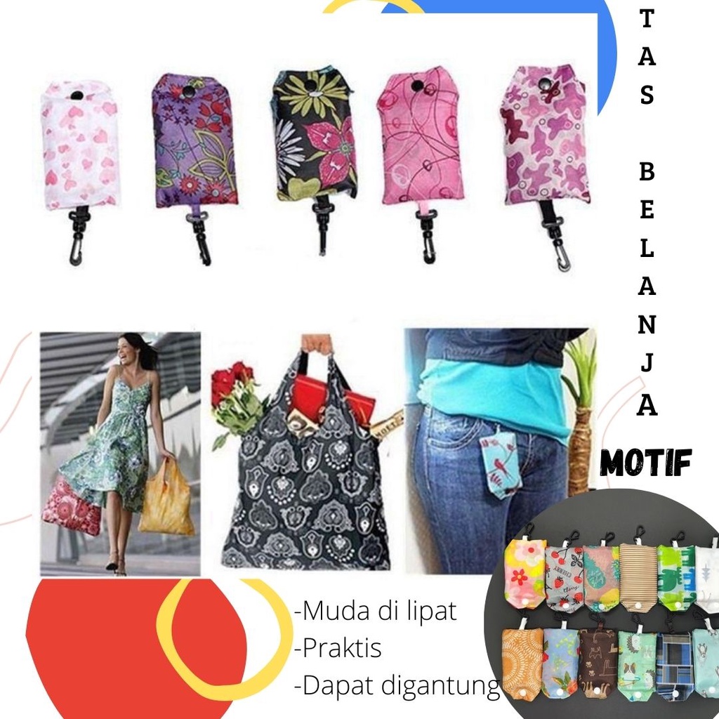TAS BELANJA LIPAT KANTONG BELANJA LIPAT ECO BAG TAS TRAVEL TAS TRAVEL LIPAT TAS LIPAT TAS BELANJA GA
