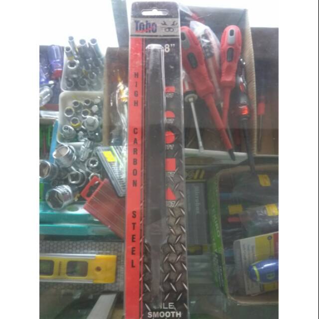 Kikir Flat TOHO 8"