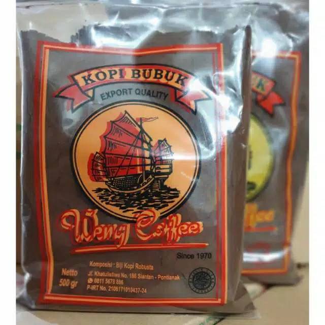 Pontianak # kopi bubuk asli pontianak # oleh-oleh khas pontianak siantan # weng coffee