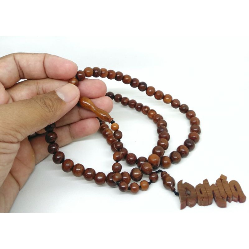TASBIH KAUKAH KOKKA ASLI HURUF TIMBUL