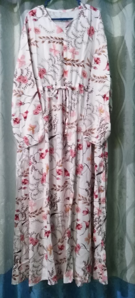 Gamis Jumbo Ld 120 Motif Batik Gamis Ibu Hamil Katun Bangkok Rayon Super Real Pict Xxxl Sovtmp