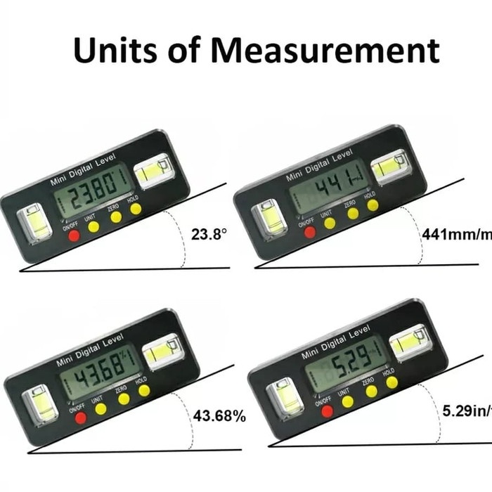inclinometer alat ukur sudut letak kemiringan