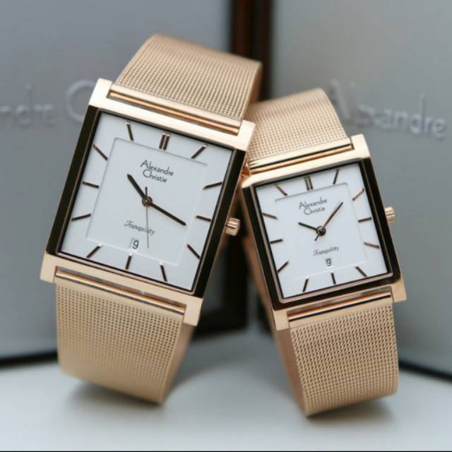 Jam Tangan Alexandre Christie Pria Wanita Couple 8629 AC8629 AC 8629 MD | Original