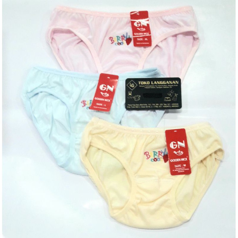 Art. 1189 CELANA DALAM CD ANAK GOLDEN NICK SABLON