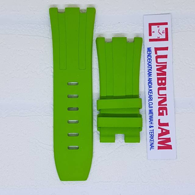 AUDEMARS PIGUET DIVER XS LIGHT GREEN RUBBER STRAP