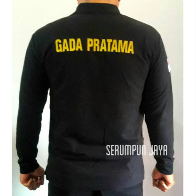 KAOS GADA PRATAMA LENGAN PANJANG - KAOS KERAH GADA PRATAMA SECURITY LENGAN PANJANG