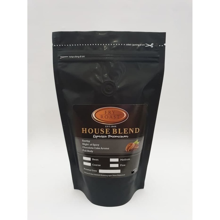 

gt201jyj Kopi House Blend Espresso Premium 1 Kg Biji Dan Bubuk - Biji Ds20X11