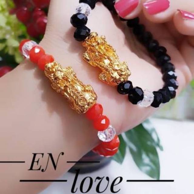 Xuping gelang lapis emas 24k  naga kristal imitasi 2088