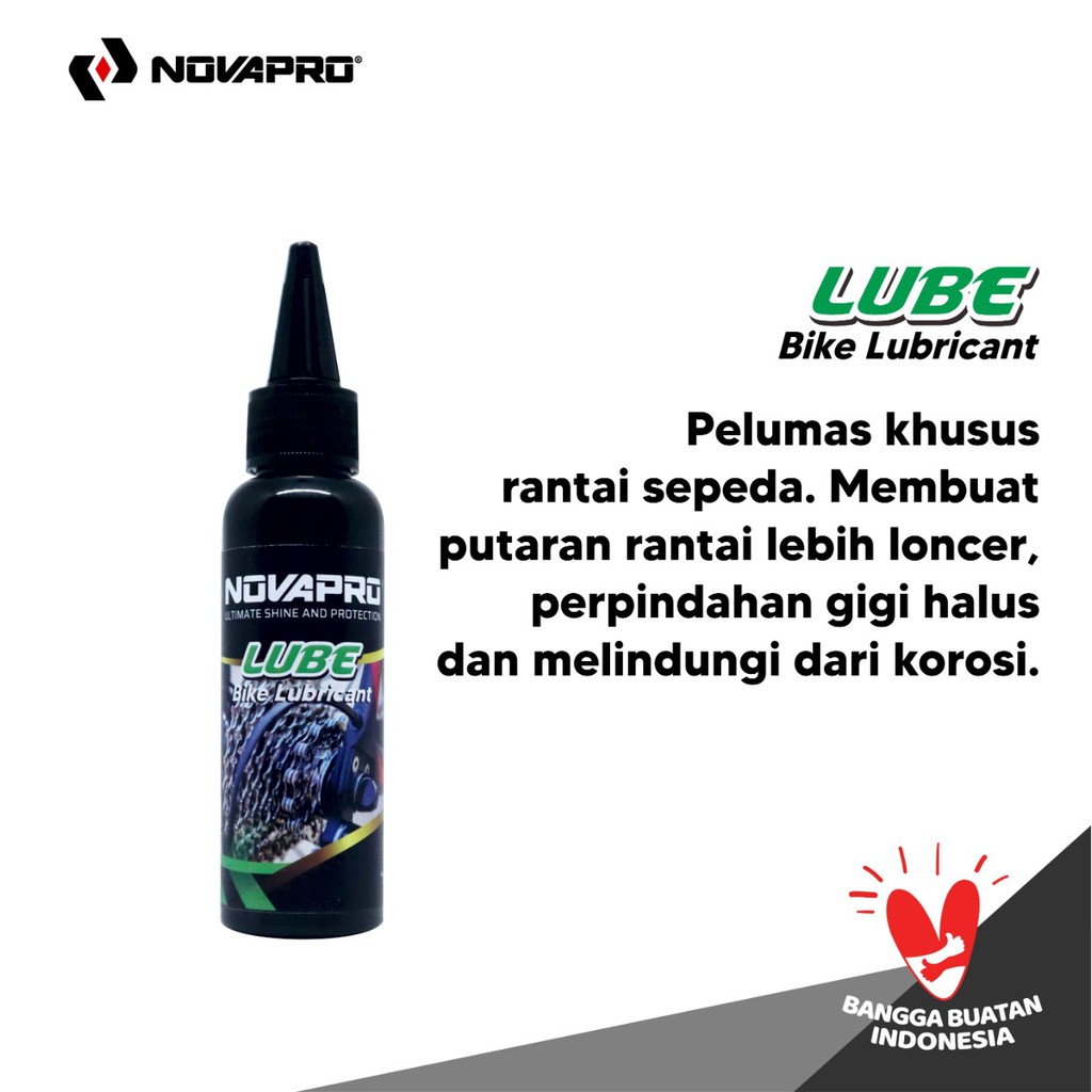 Pelumas Rantai Sepeda Novapro Lube / Bike Lubricant 100ml