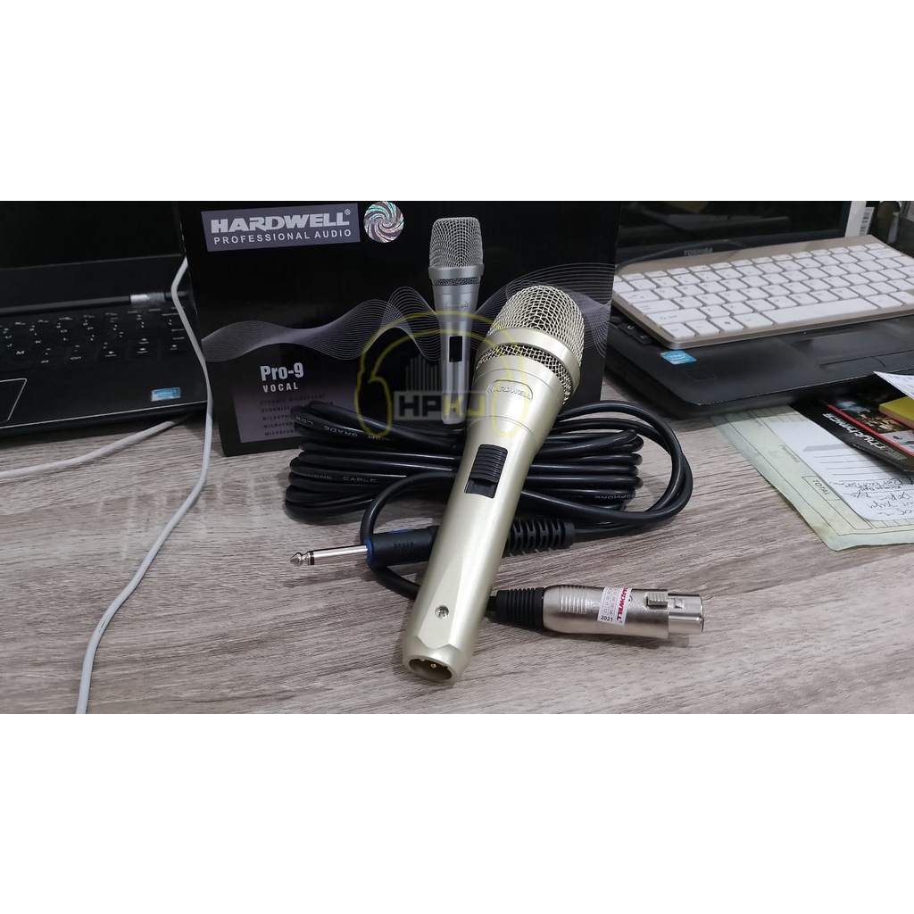 MICROPHONE HARDWELL PRO 9 mic kabel hardwell pro9