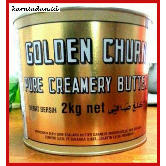 

Rettubagetnem- Butter Golden Churn 2Kg Cartonan -Asli-Slii.