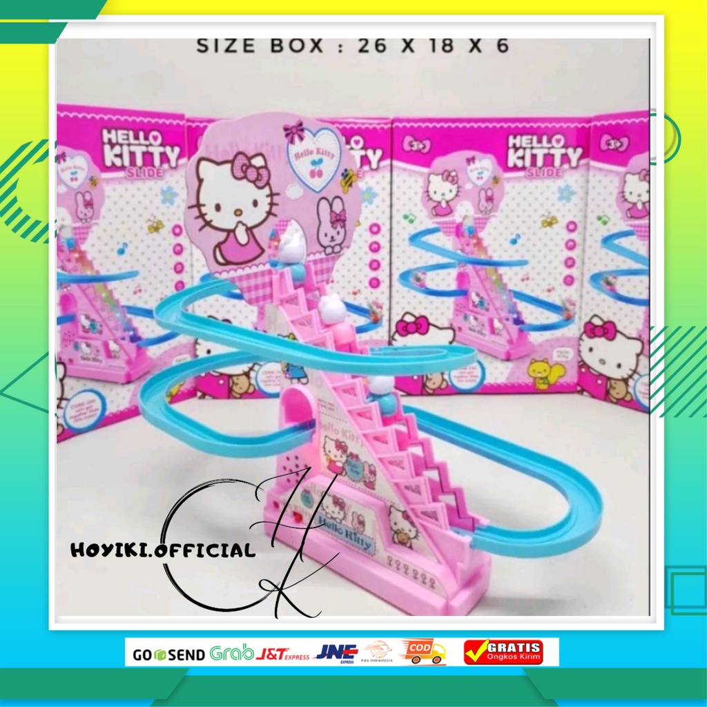 Mainan Anak Seluncur Tangga Bebek TrackTangga Bebek Small Racing Seluncur Bebek