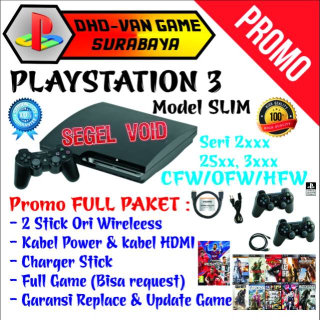 Playstation 3 Model Slim
