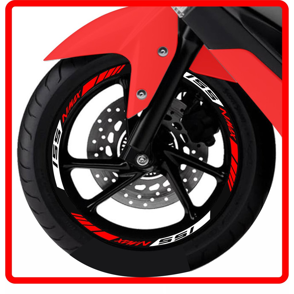 stiker pelek NMAX sticker velk NMAX VARIASI LIS VELEK MODIFIKASI PELEK MOTOR VARIASI