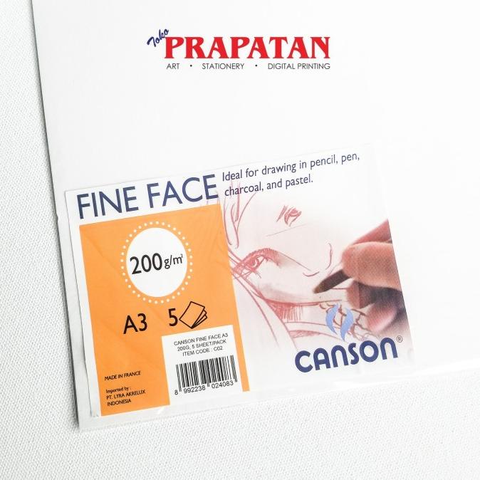 

gunturputra39 Canson Fine Face A3 (200 gsm) TERLARIS TERPERCAYA ORIGINAL