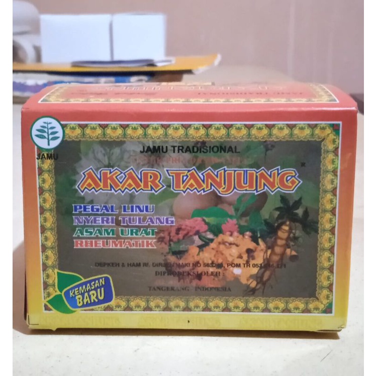Akar Tanjung Serbuk Asam Urat
