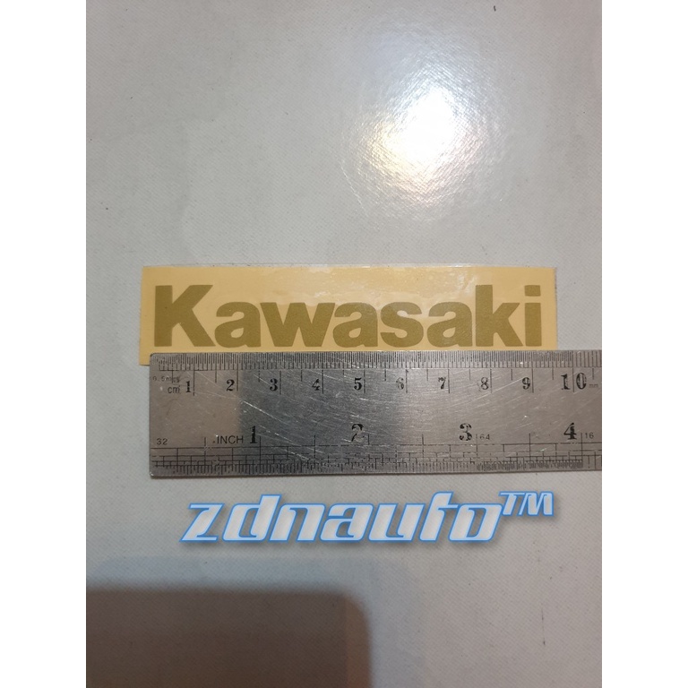 Stiker Cutting Kawasaki Ukuran Kecil Mini / Sticker Kawasaki Berkualitas Terbaik Termurah / Stiker O