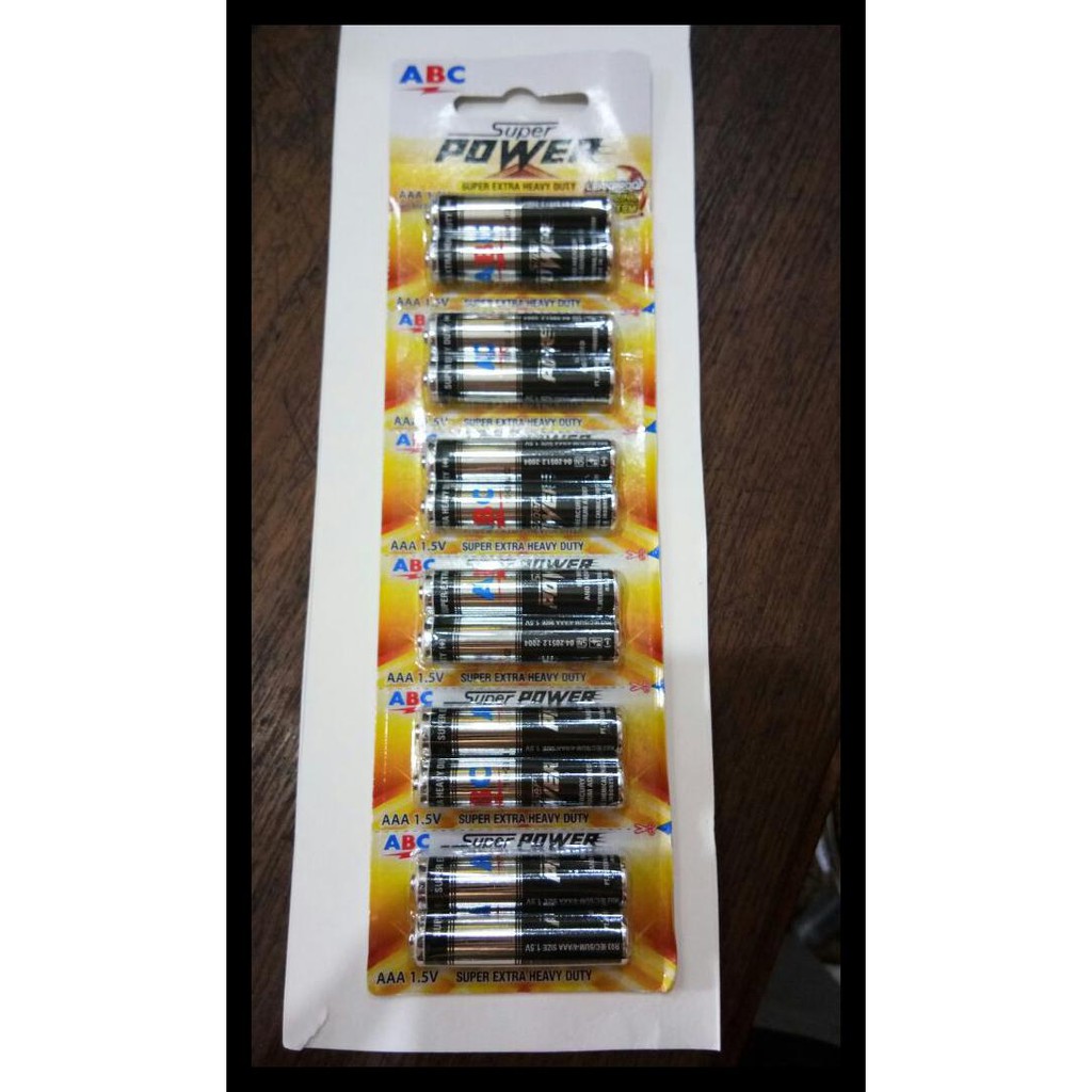 Batu Baterai ABC AAA Batre Abc Batere Abc Super Baterai Remot Kode 660