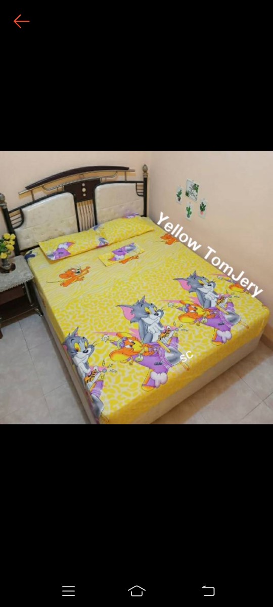 Sprei Karakter Uk 120,160 & 180