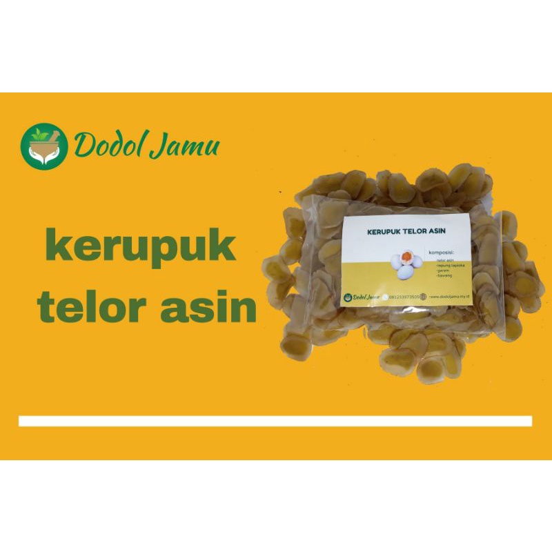 

kerupuk telor asin mentah 200g