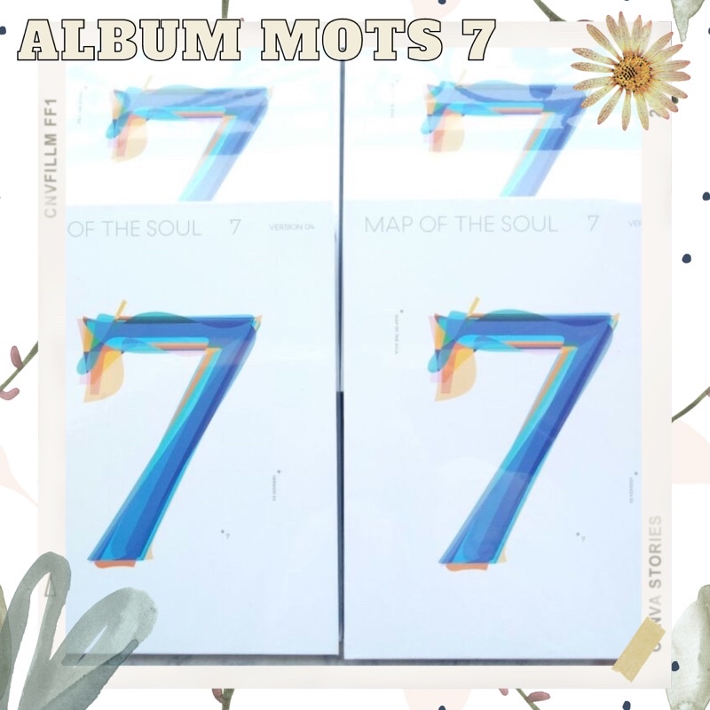 [READY] ALBUM BTS MOTS 7 ONLY/ SEALED FULLSET MOTS7 VERSION 1 2 3 4