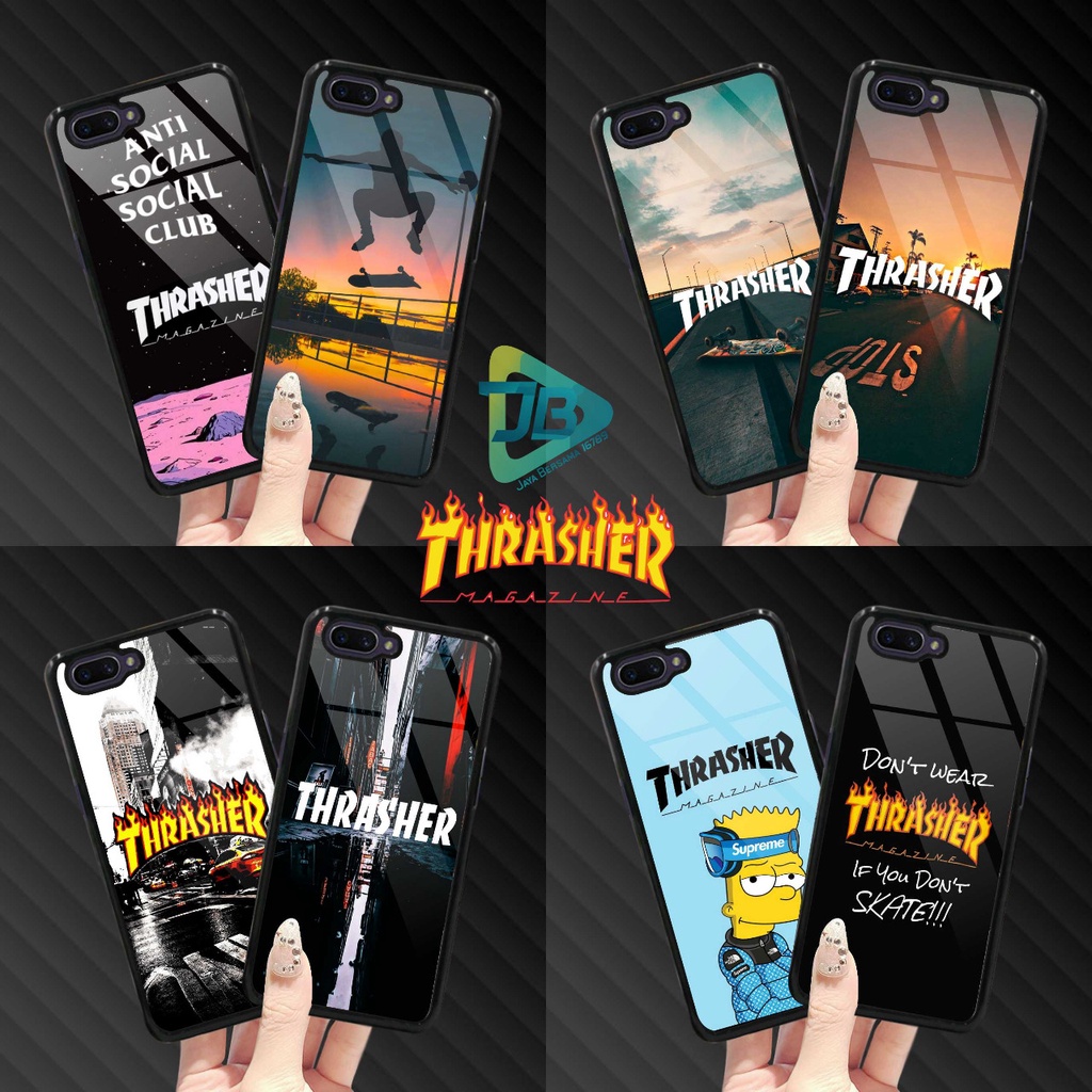 HARDCASE 2D GLOSSY THRASHER OPPO VIVO XIAOMI SAMSUNG REALME IPHONE ALL TYPE JB4713