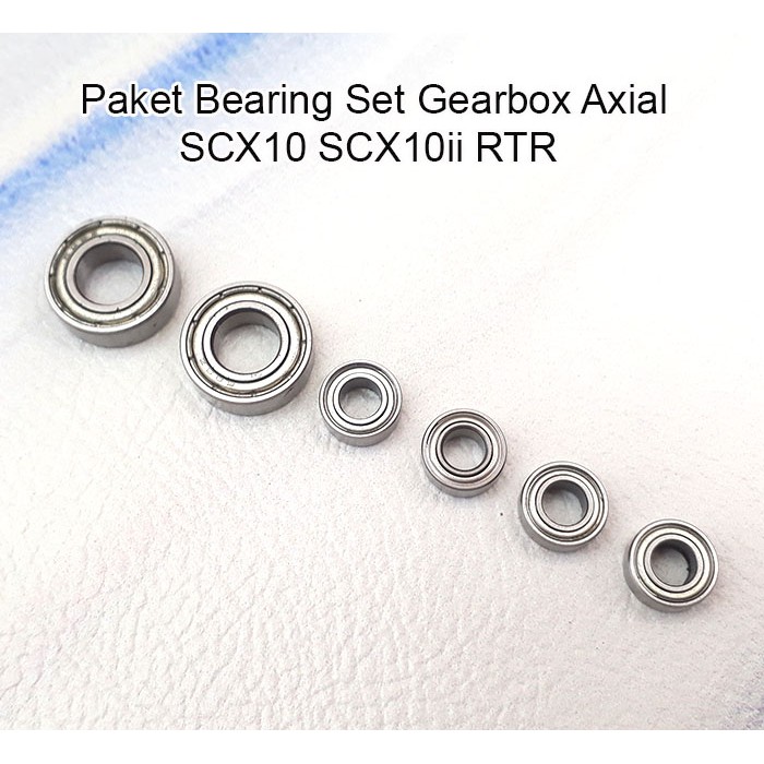 Bandito Paket Bearing Set Gearbox Axial SCX10 SCX10ii FS Freeman RTR
