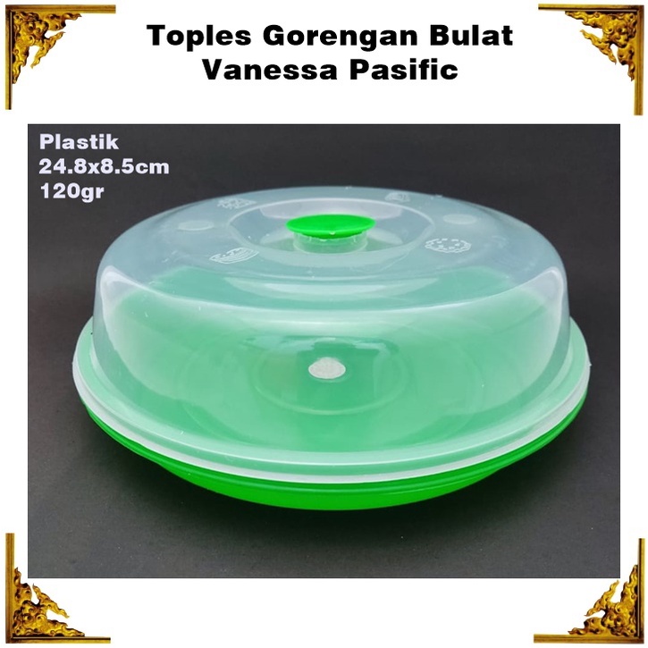 Tempat Kue/Tempat Gorengan Bulat Vanessa Pasific