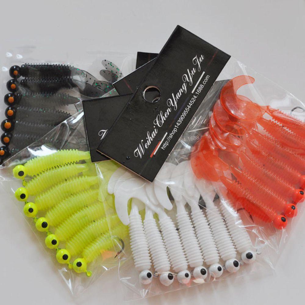 Wonder Fishing Lure Zander Jig Wobblers Pike Umpan Lembut