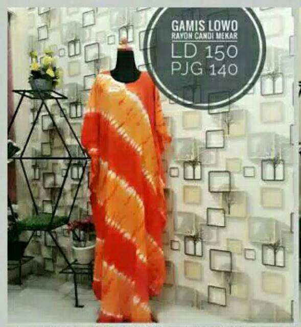 Obrall!!!  Daster panjang/Longdress LOWO Batik