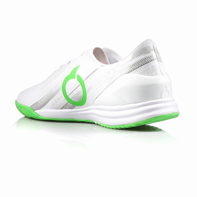 SEPATU FUTSAL ORTUSEIGHT CATALYST LEGION V2 IN - White Fluo Green (100% ORIGINAL)