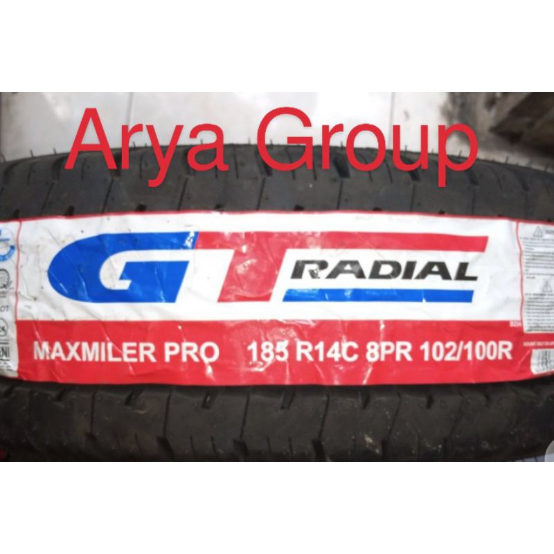 Ban Mobil GT maxmiler pro 185R14-14 tubeless Gajah Tunggal 185 R14