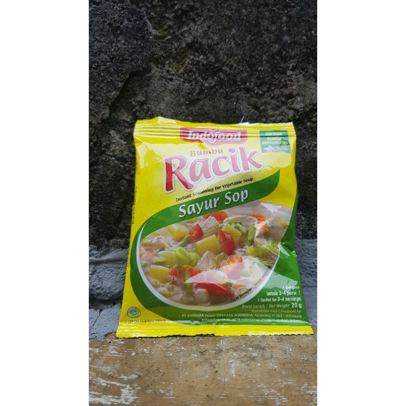 

Indofood Bumbu Racik Sayur Sop